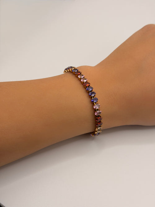 Armkette Sunset | 18K vergoldet