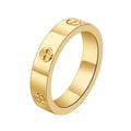 Plus Ring | 18K vergoldet