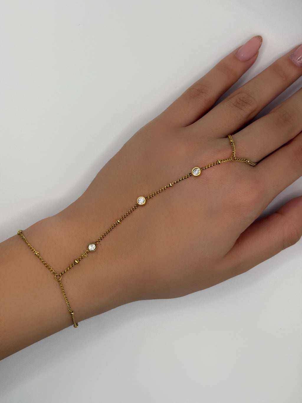 Handkette | 18K vergoldet