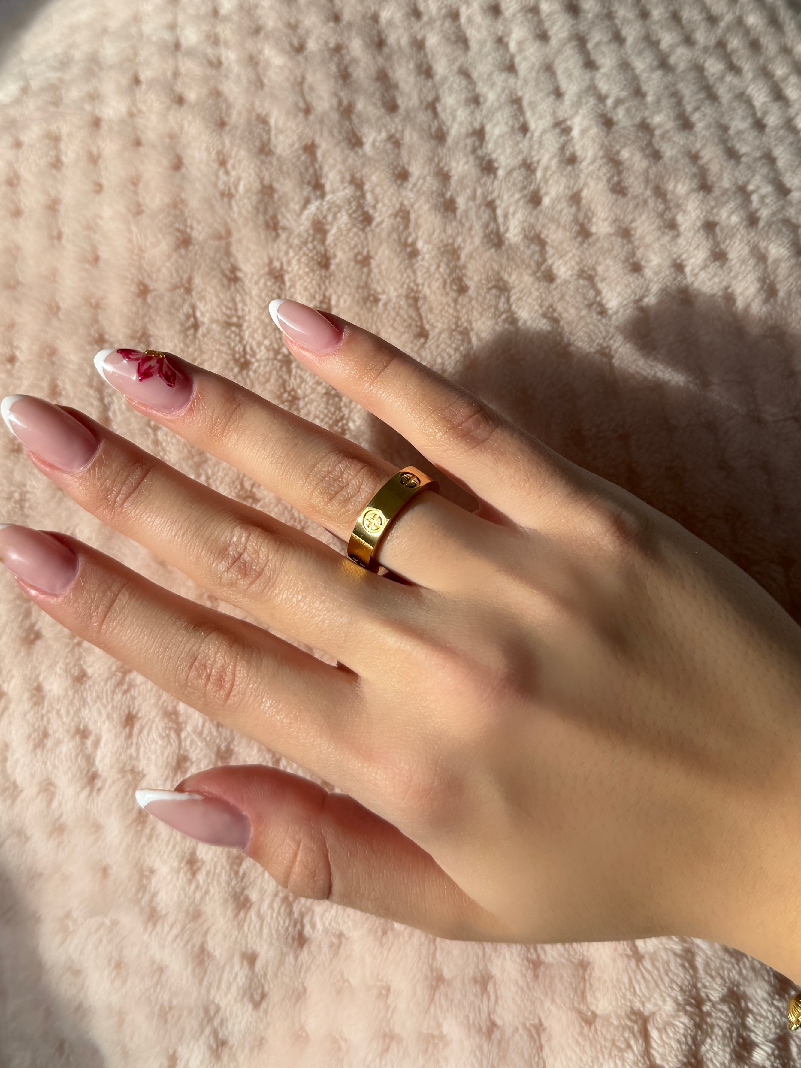 Plus Ring | 18K vergoldet