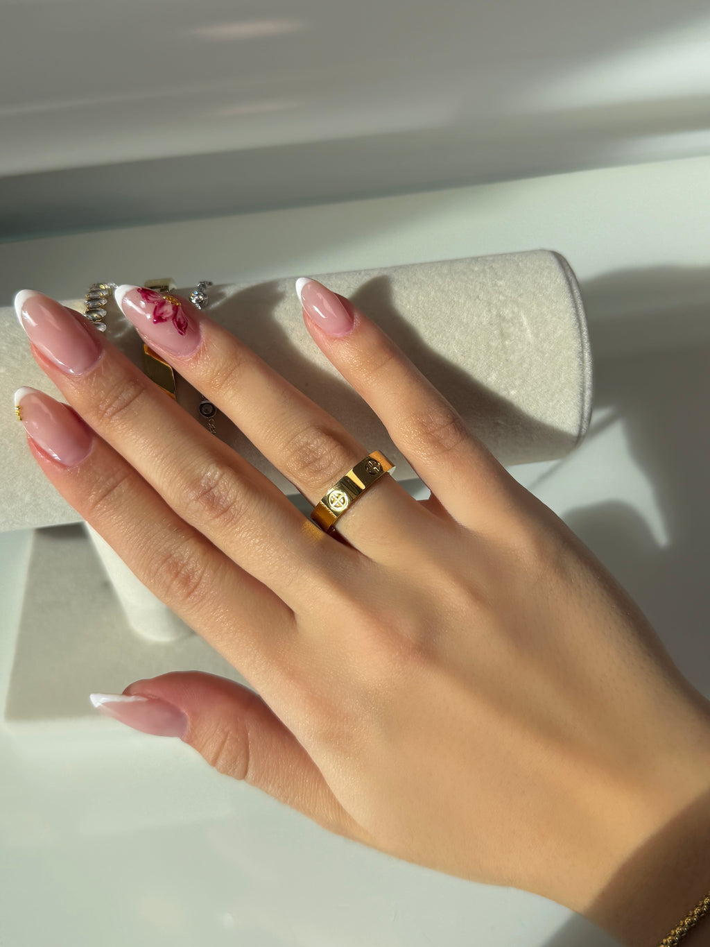 Plus Ring | 18K vergoldet