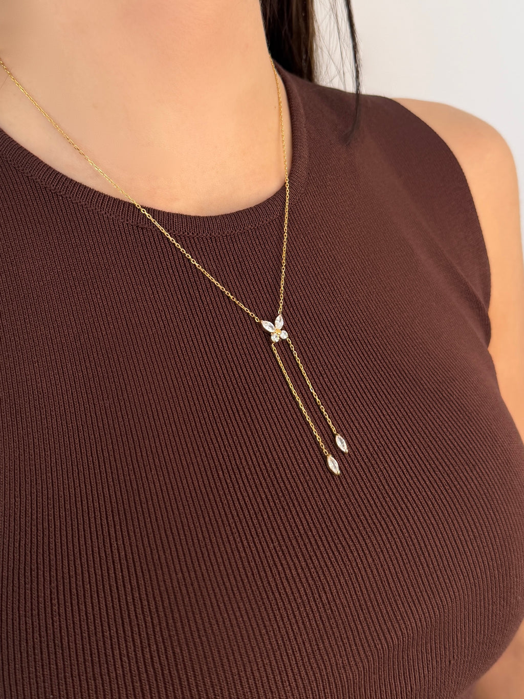Butterfly Halskette | 18K vergoldet