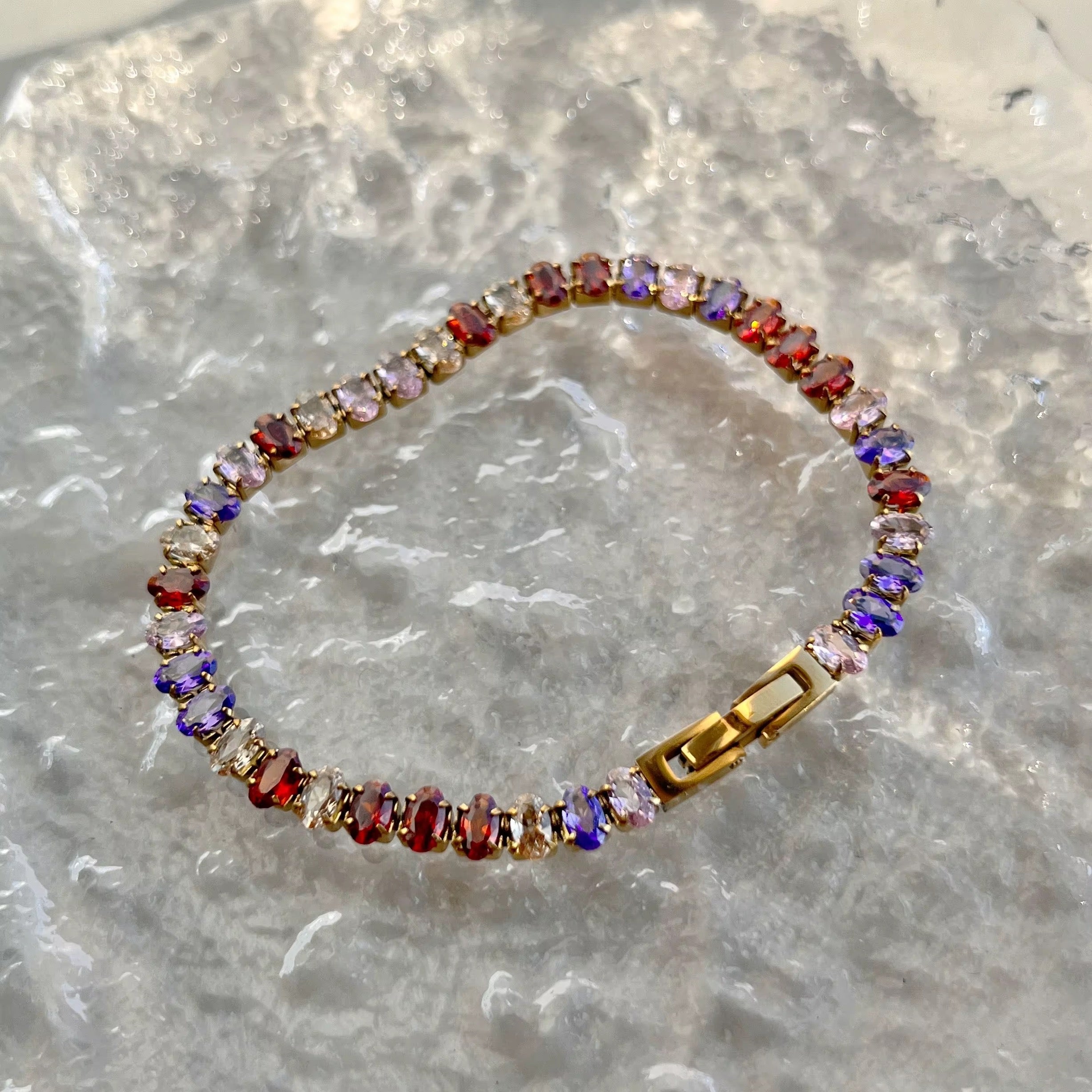 Armkette Sunset | 18K vergoldet