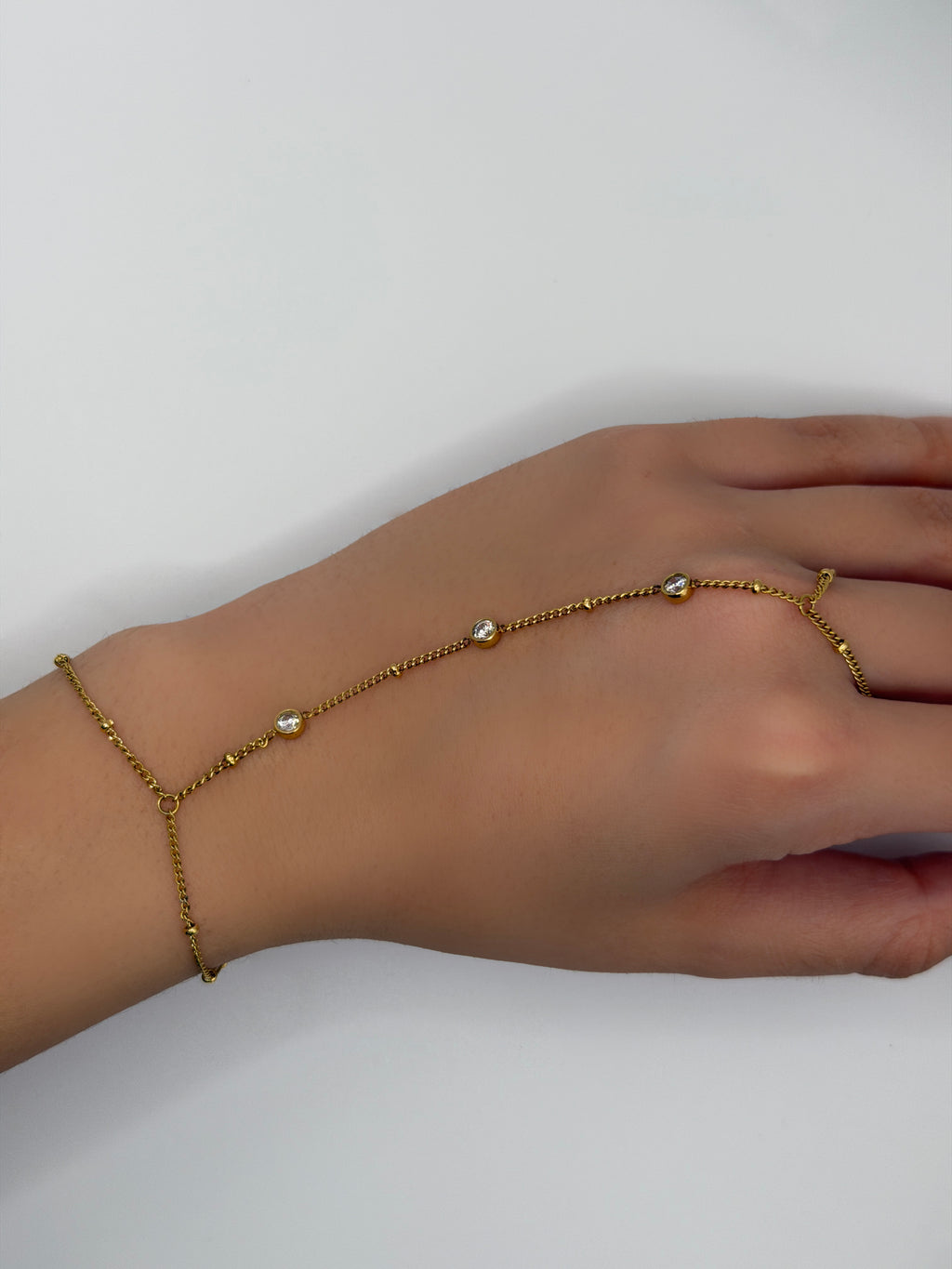 Handkette | 18K vergoldet