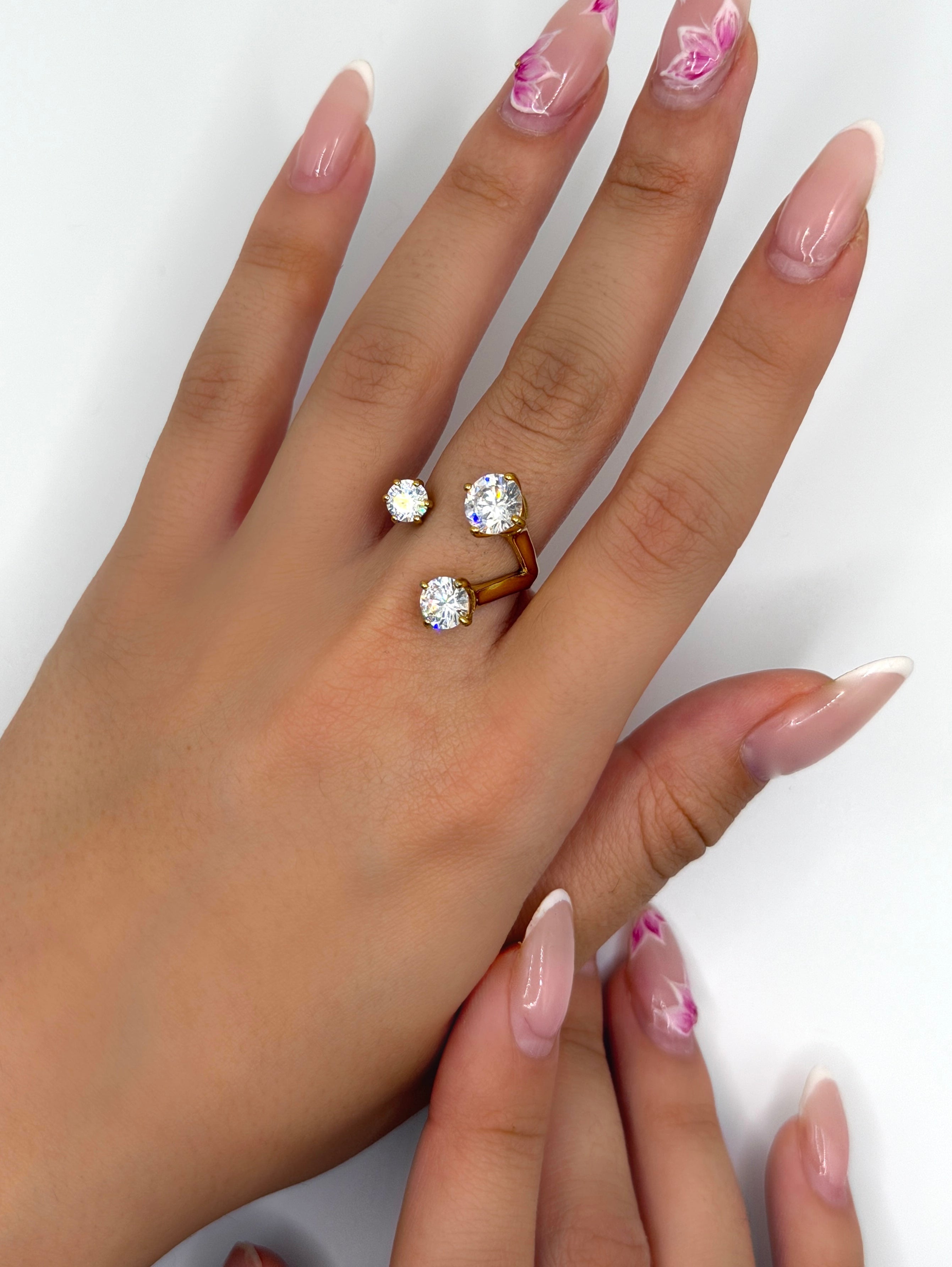 Star Ring | 18K vergoldet