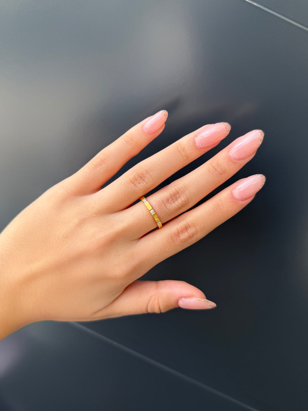 Glint Ring | 18K vergoldet