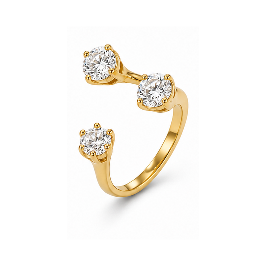 Star Ring | 18K vergoldet