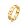 Plus Ring | 18K vergoldet