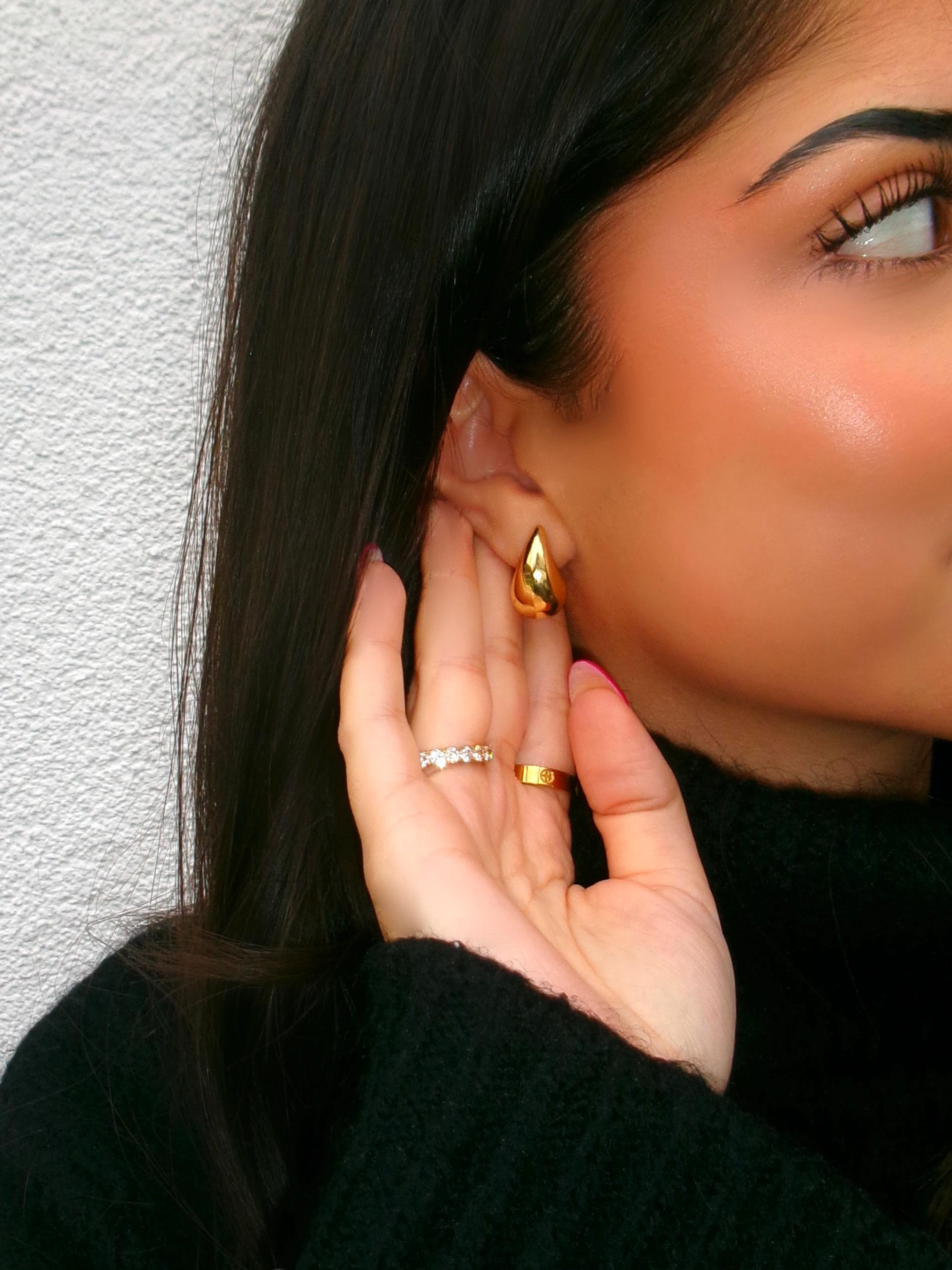 Ohrringe Drops | 18K vergoldet